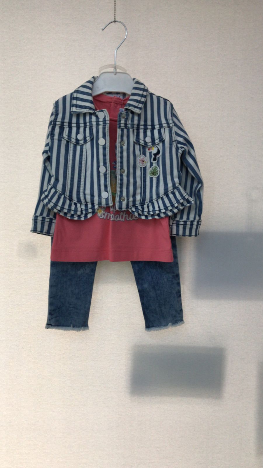 Conjunto de 3pza para Niña Mayoral 1010-32 Talla 1 Año