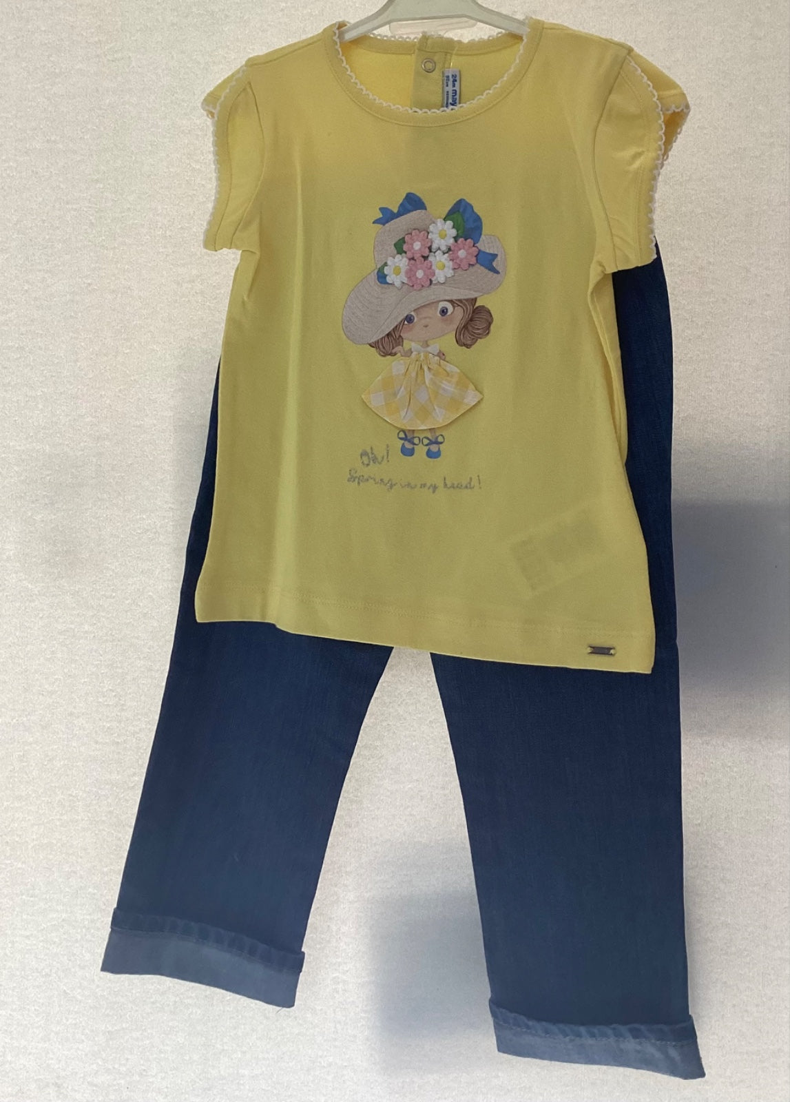 Conjunto de 2pza para Niña Mayoral 1012-68 Talla 2 Años