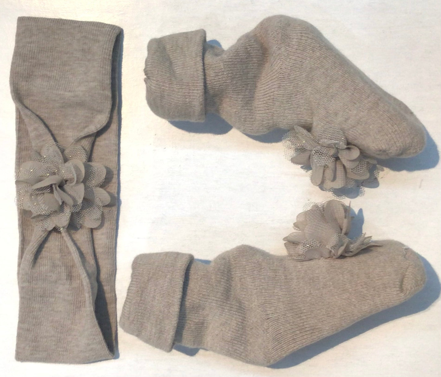 Set de Calcetas y Diadema para Niña en Puebla