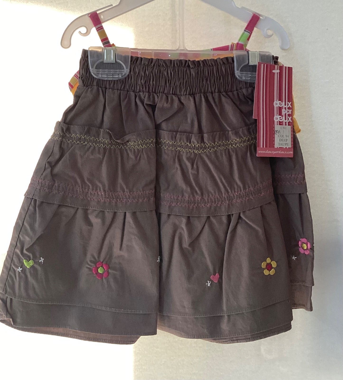 vestido para Niña Deux par Deux c80-94 Talla 2 años