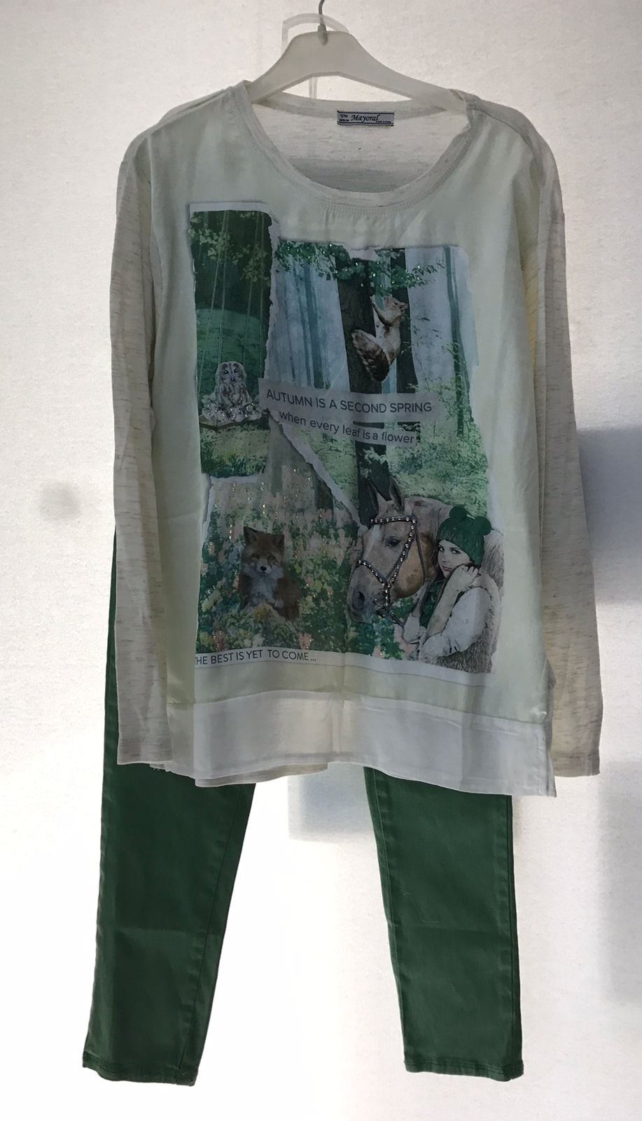 Conjunto de 2pza para Niña Puebla