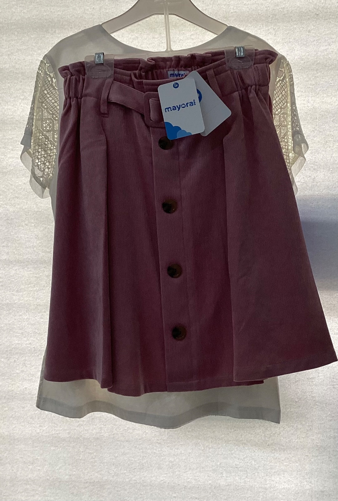 Falda para Niña Marca Mayoral 7946-23 Talla 16 años