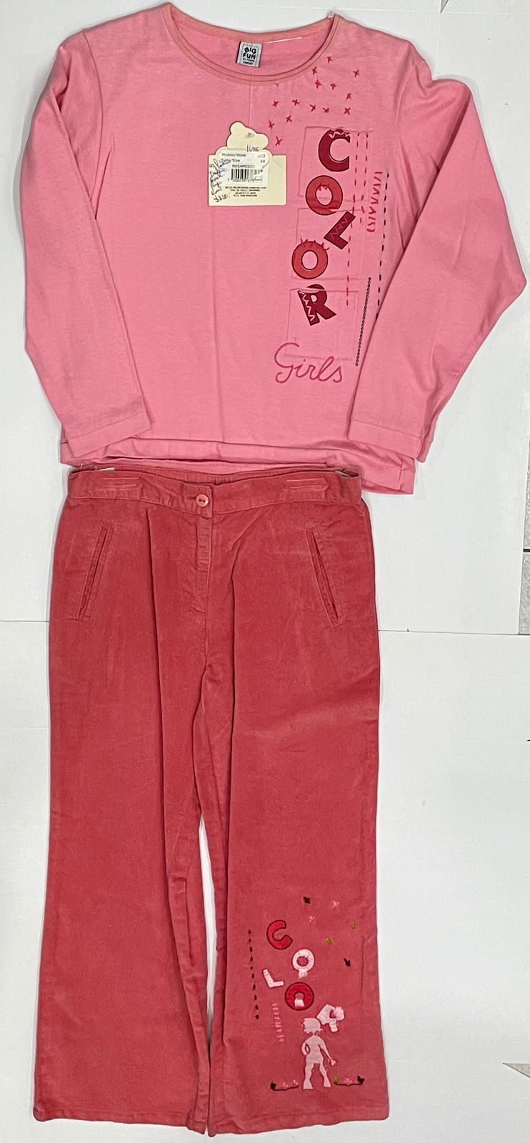 Conjunto de 2pza para Niña Puebla