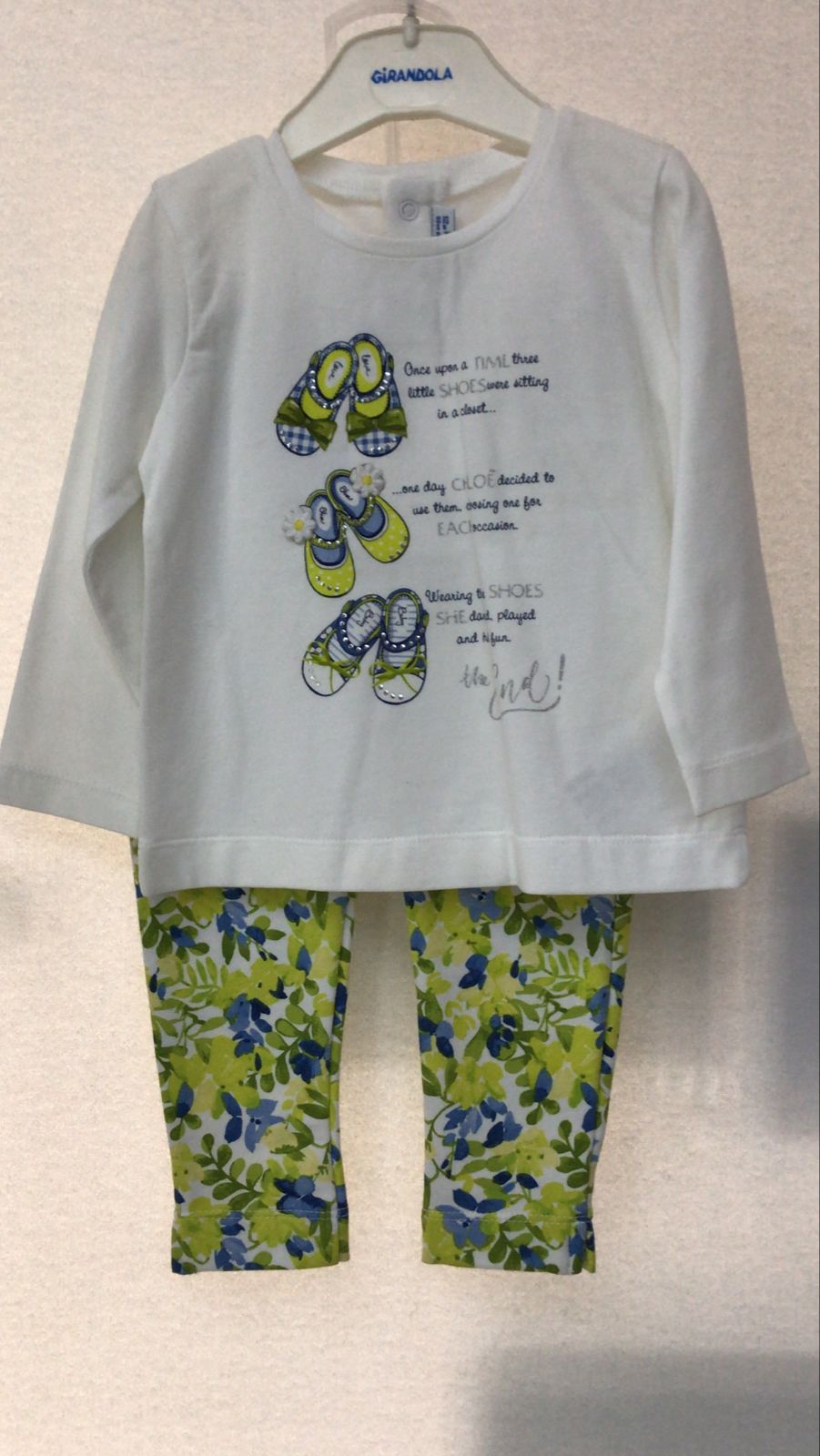 Conjunto de 2pza para Niña Puebla