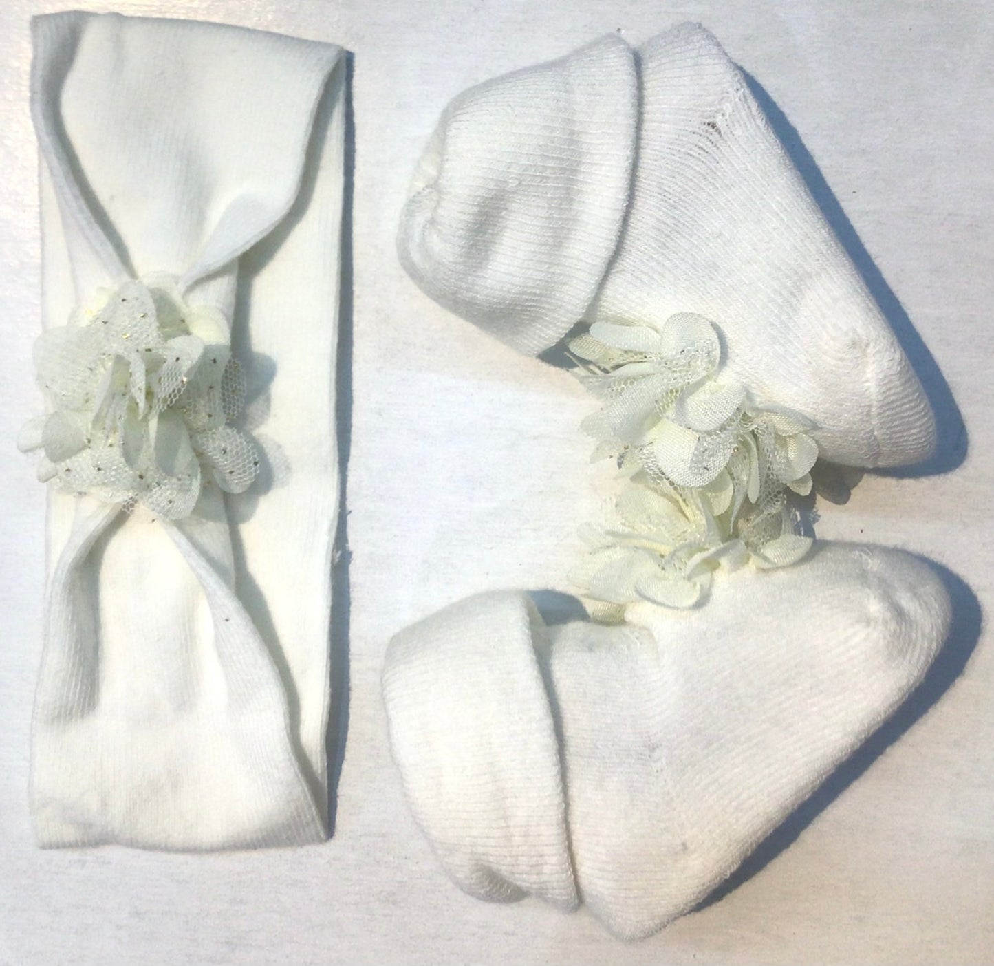 Set de Calcetas y Diadema para Niña en Puebla