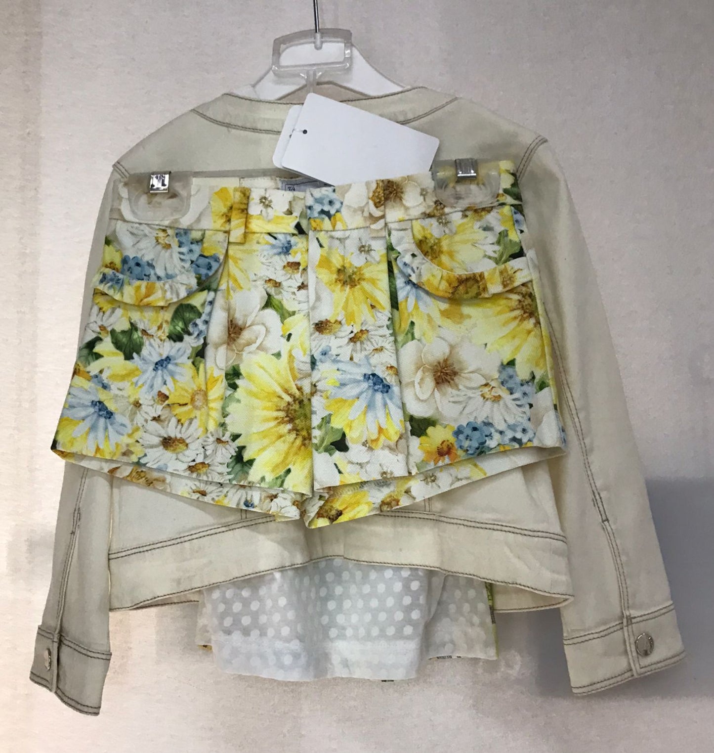Conjunto de 3pz para Niña Puebla Mayoral 3097-44 Talla 4 Años
