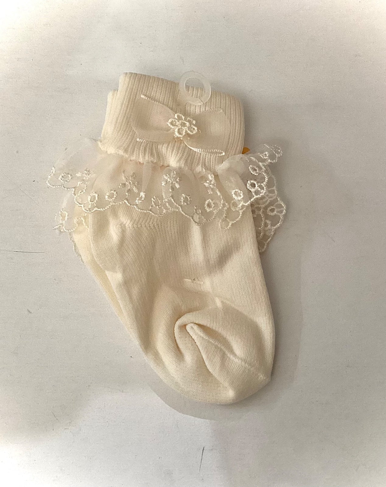 Tobilleras para Niña Alondra A509-Beige Talla 0-1 año