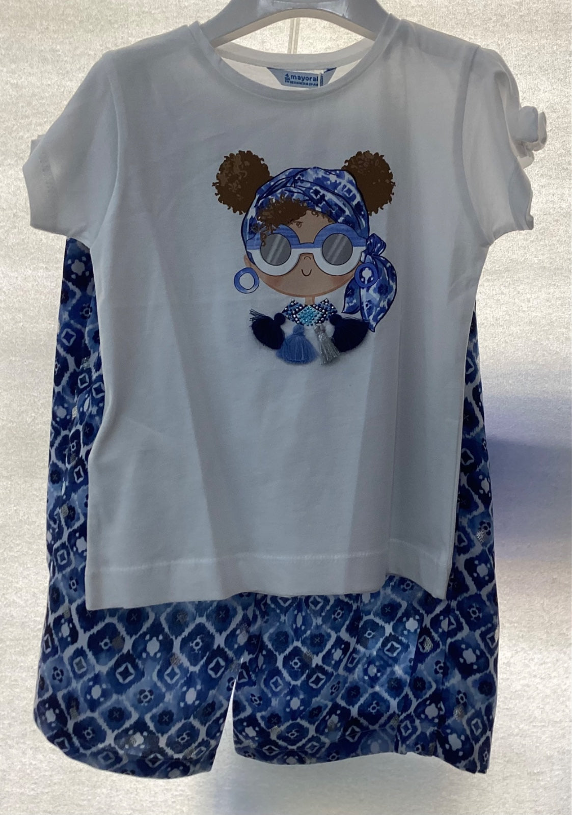 Conjunto para Niña Puebla Mayoral 3016-76 Talla 6 Años