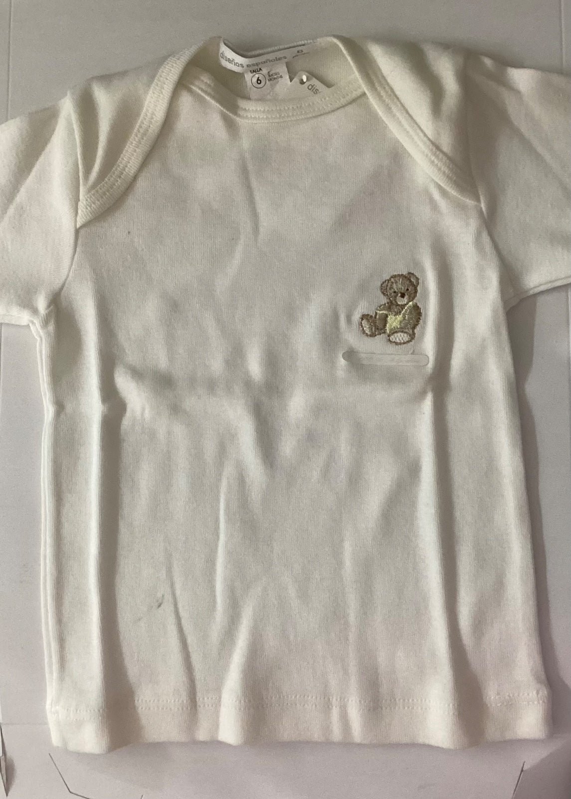 Camiseta Manga Larga Unisex Diseños Españoles AB07 Talla 6 meses