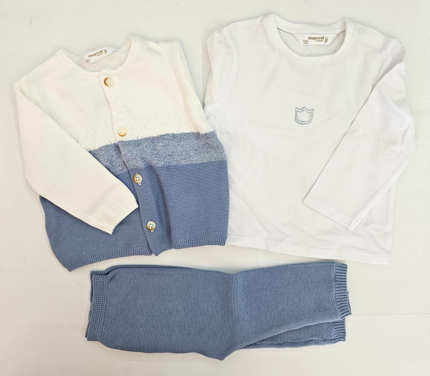 Conjunto de 3pza para Niño Puebla