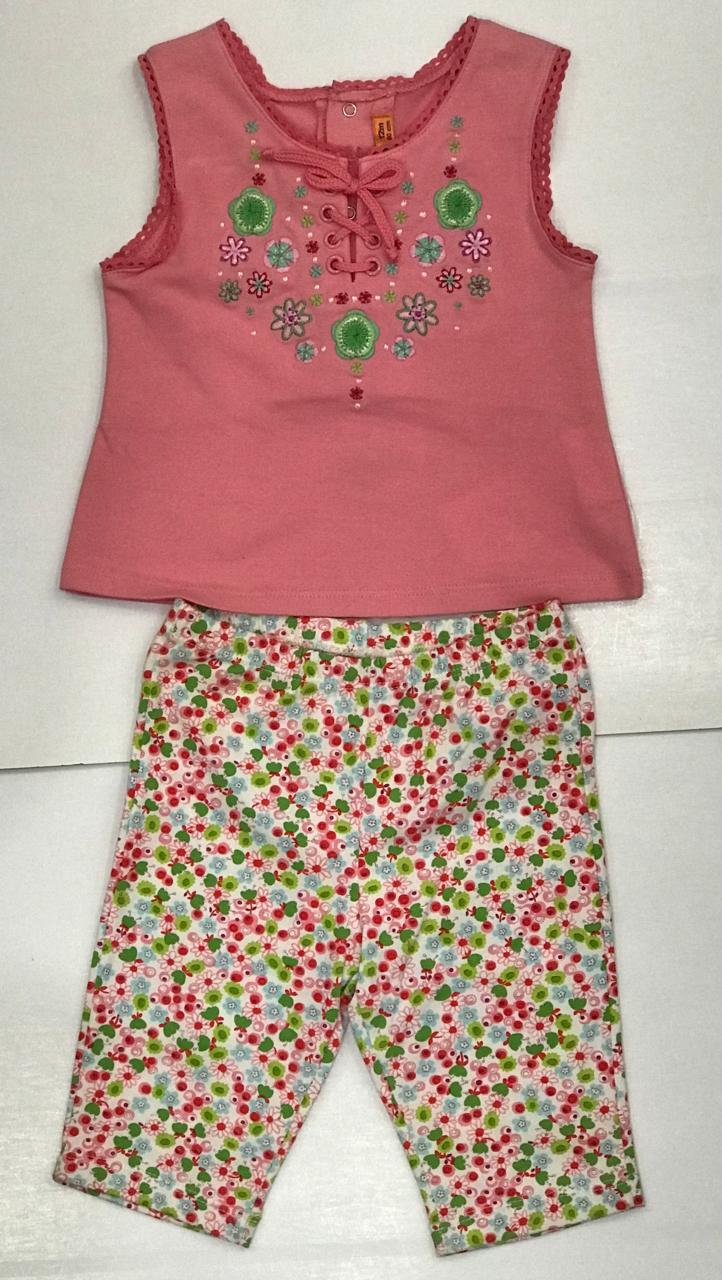 Conjunto de 2pza para Niña Puebla