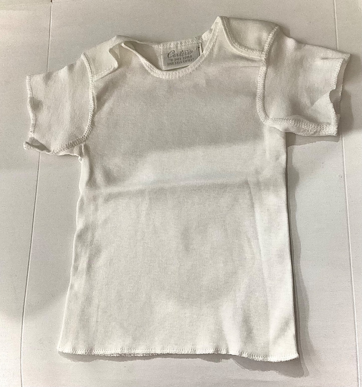 Camiseta Unisex Carter s 0054 Talla 0-3 meses