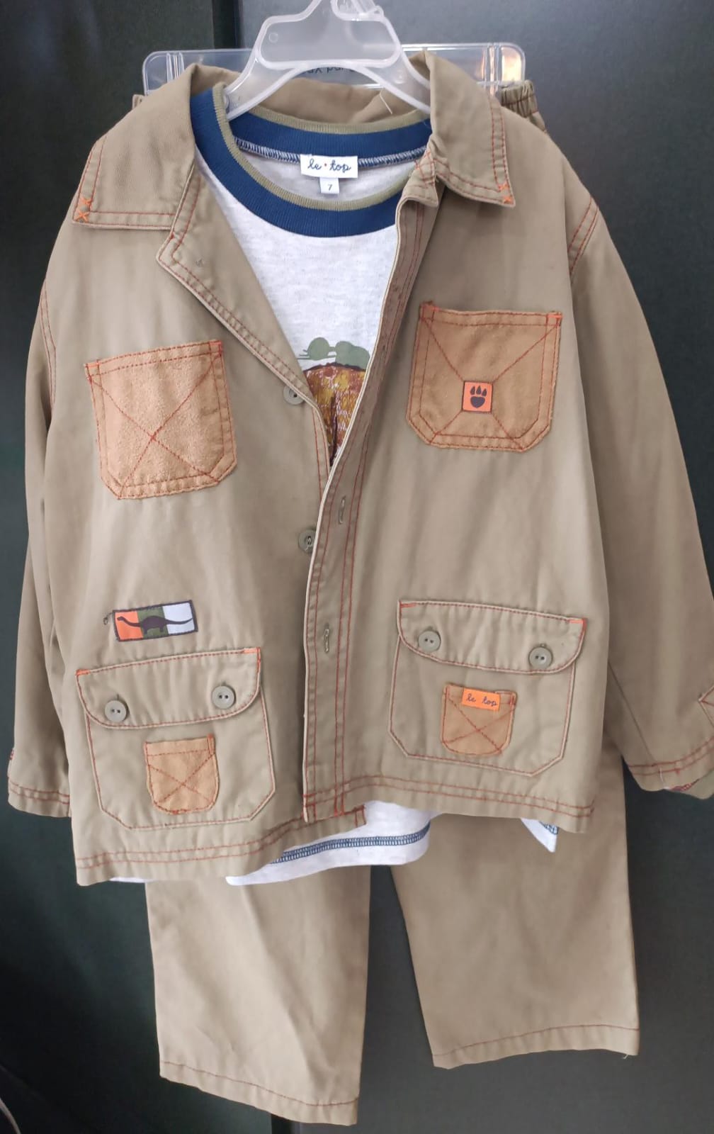 Conjunto de 3pza para Niño Puebla