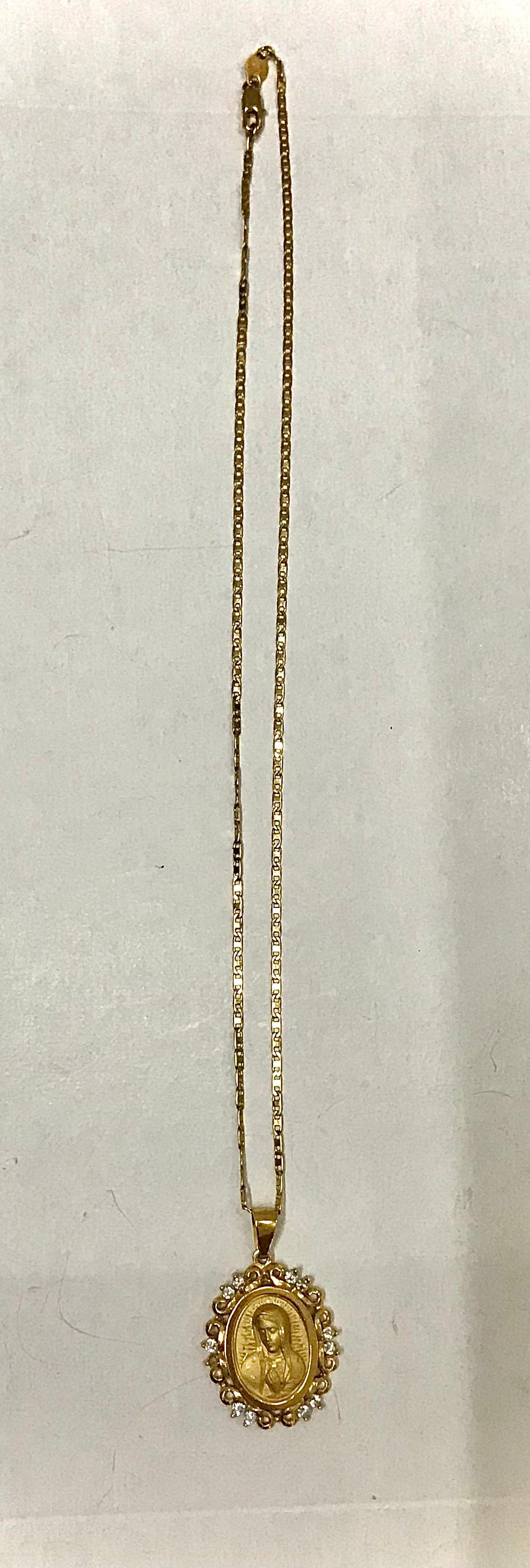 Medallon de oro 00149