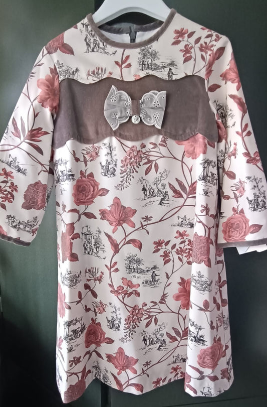 Vestido para Niña Foque 6432-71 Talla 10 Años