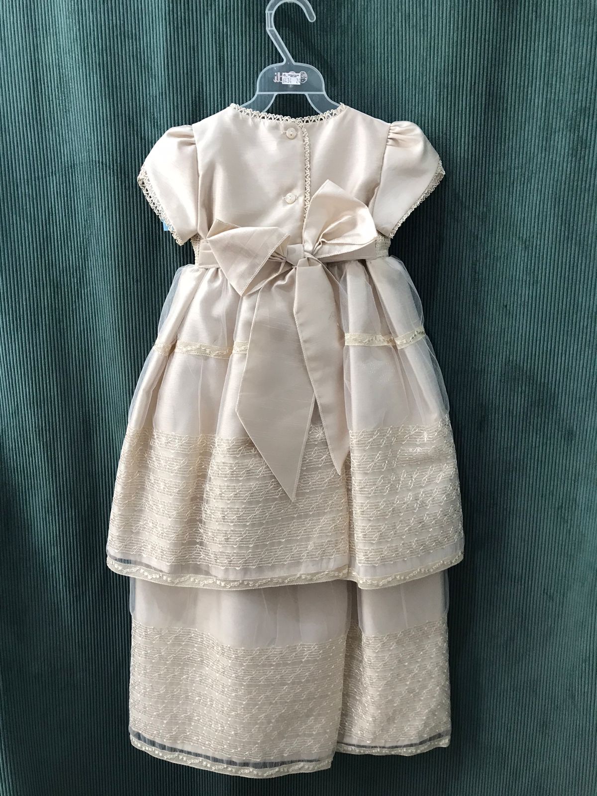 Ropon de Ceremonia para Niña Didi 6434 Talla 24 meses
