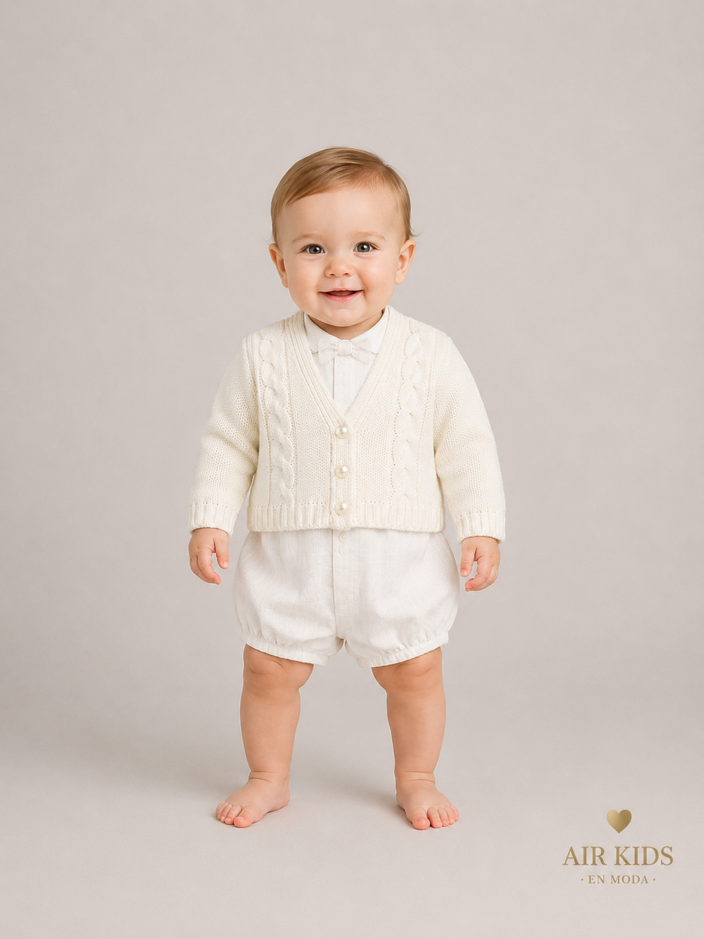 sueter de ceremonia para Niño Foque 1843-40 Talla 12 Meses