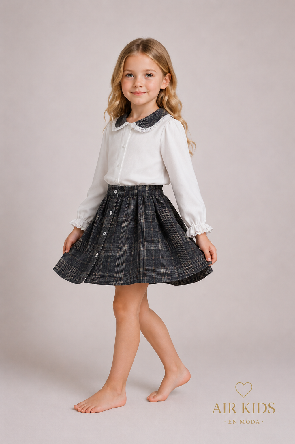 Conjunto de 2pza para Niña Micuquet 1142-23 Talla 6 Años