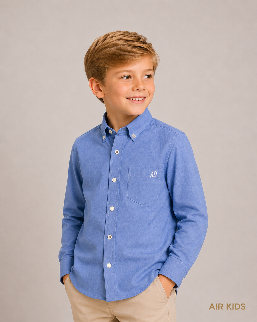 Camisa para Niño Puebla Miniño 7814 Talla 8 Años