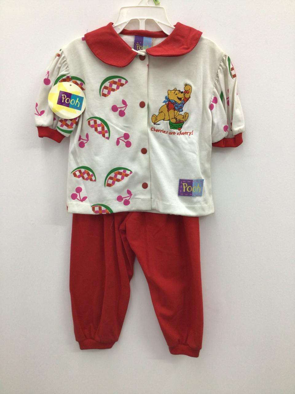 Conjunto de 2pza para Niño Pooh 18017 Talla 2 Años