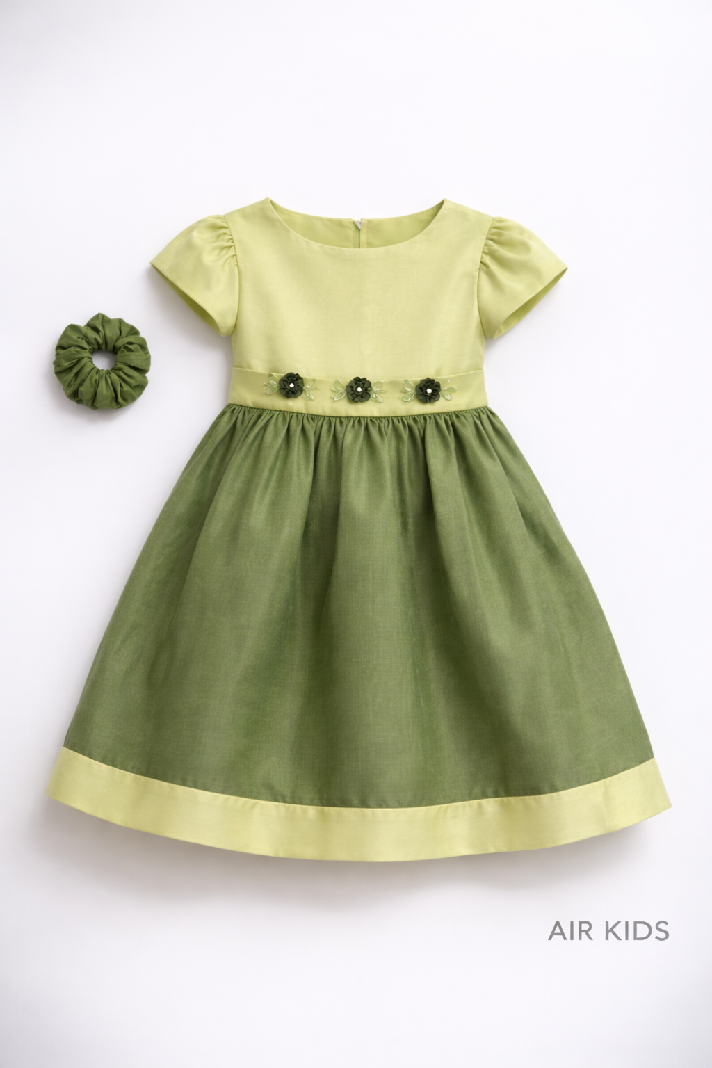 Vestido con Corona de Fiesta para Niña Jessy Franz 0042-V Talla 8 Años