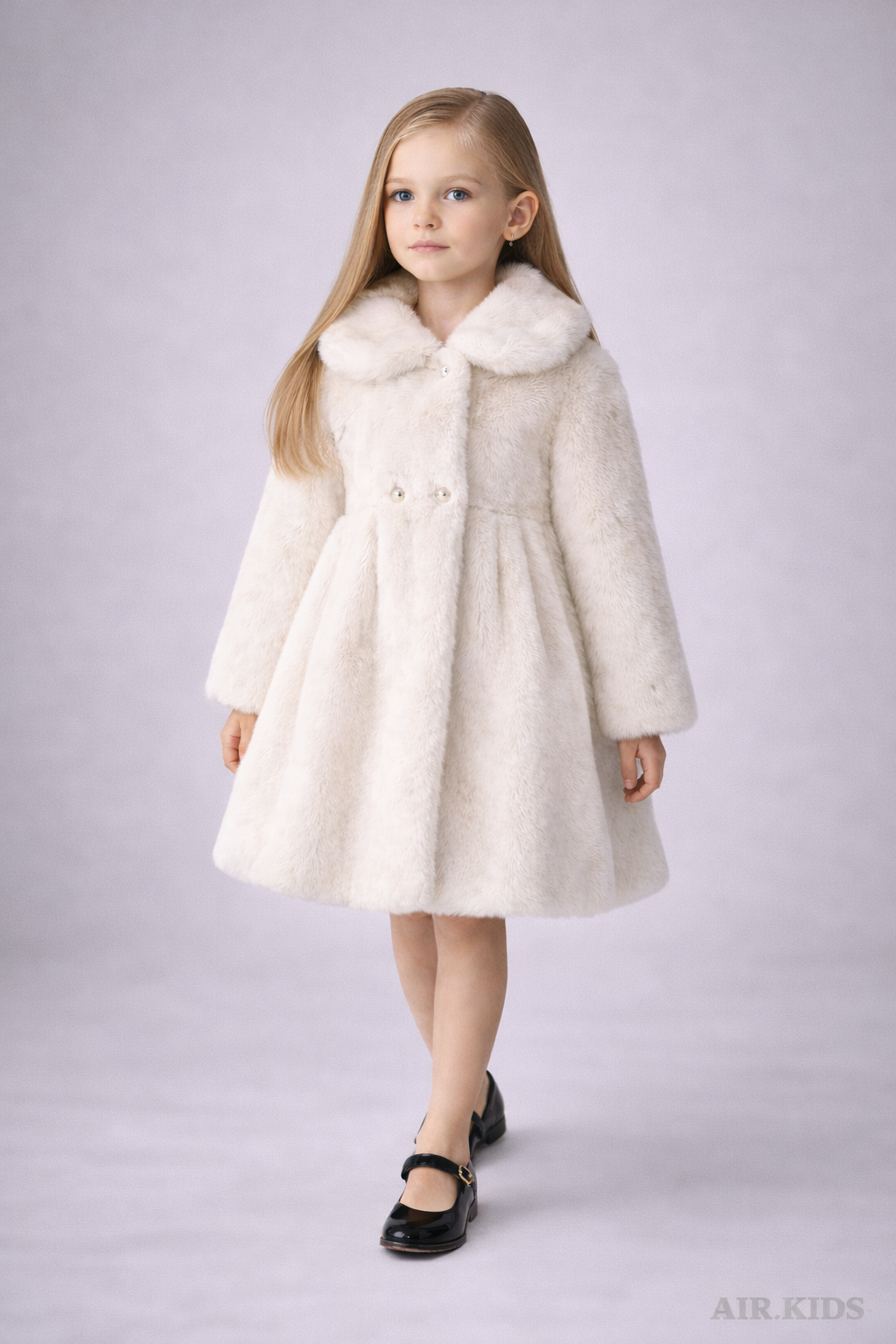 Abrigo Para Niña Mayoral 4410 Talla 6 Años