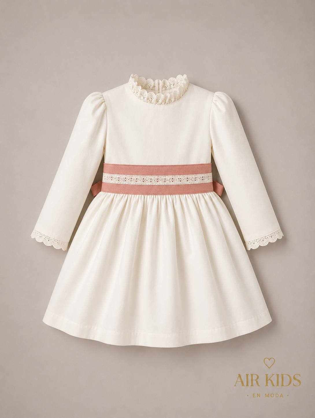 Vestido de Ceremonia para Niña Ixchel 2007V Talla 4 Años