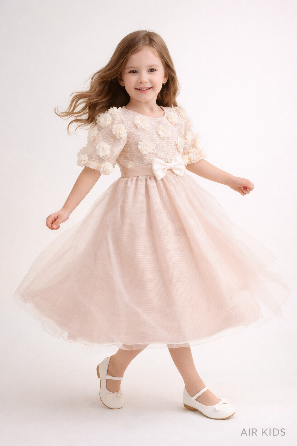 Vestido de Fiesta para Niñas 19-511 Talla 6