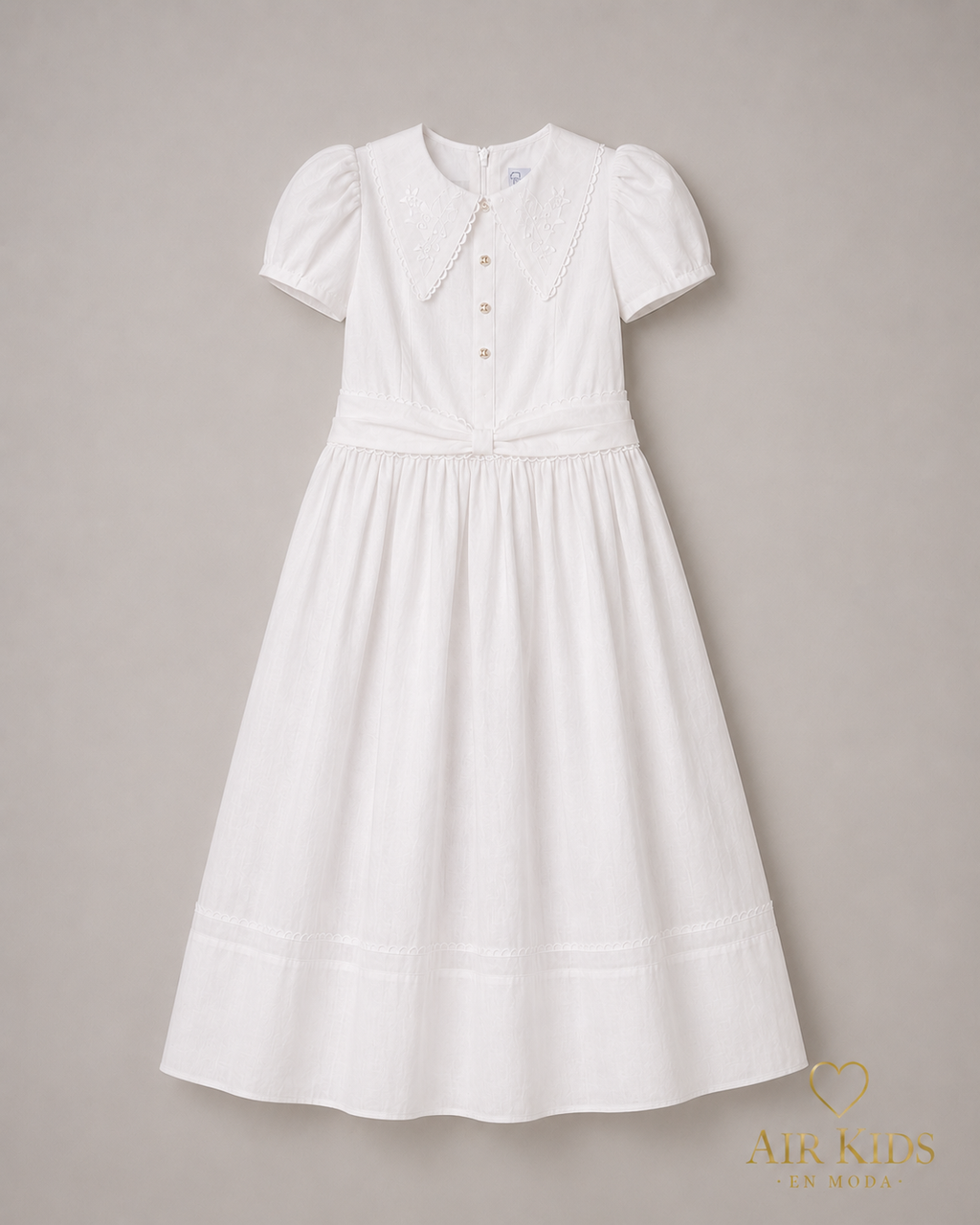 Vestido de Ceremonia para Niña Jessy Franz 1115B Talla 14 Años