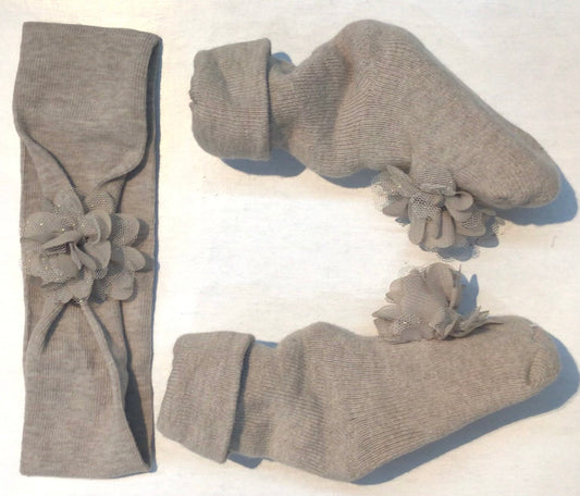 Set de Calcetas y Diadema para Niña en Puebla