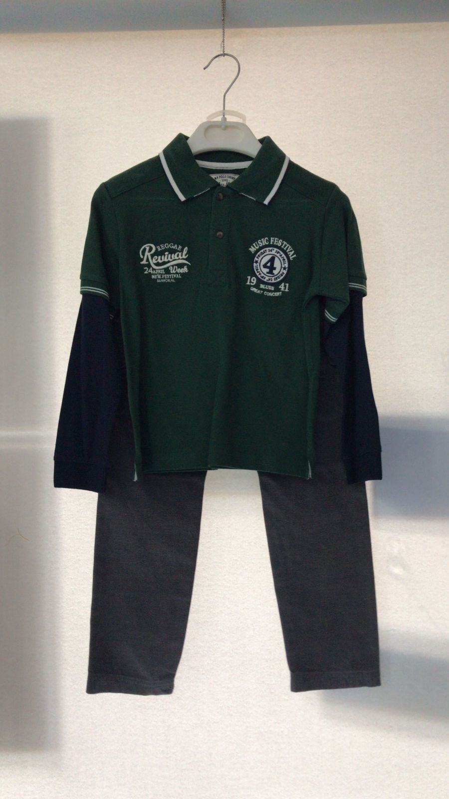 Conjunto de 2pza para Niño Puebla
