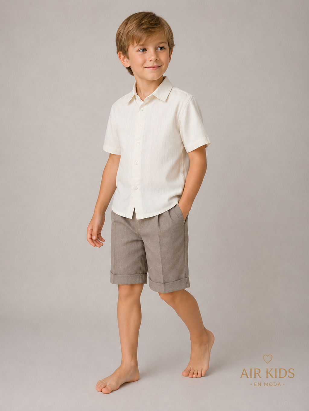Conjunto Camisa y Pantalon para Niño 005-05 Talla 6 Años