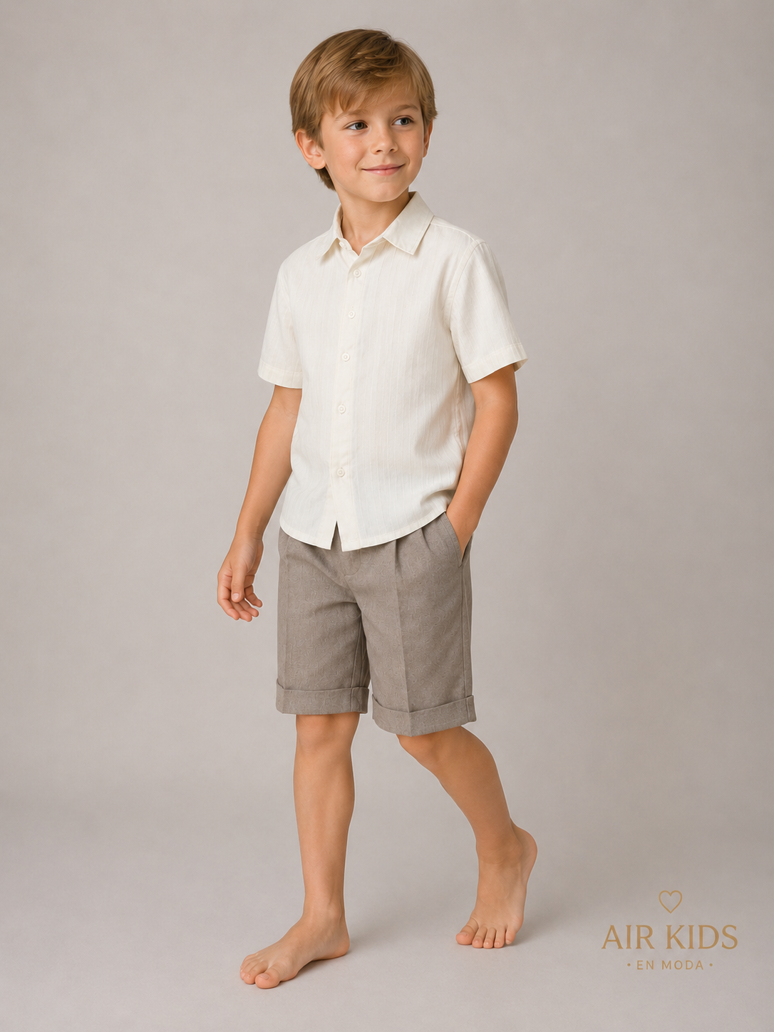 Conjunto Camisa y Pantalon para Niño 005-05 Talla 6 Años