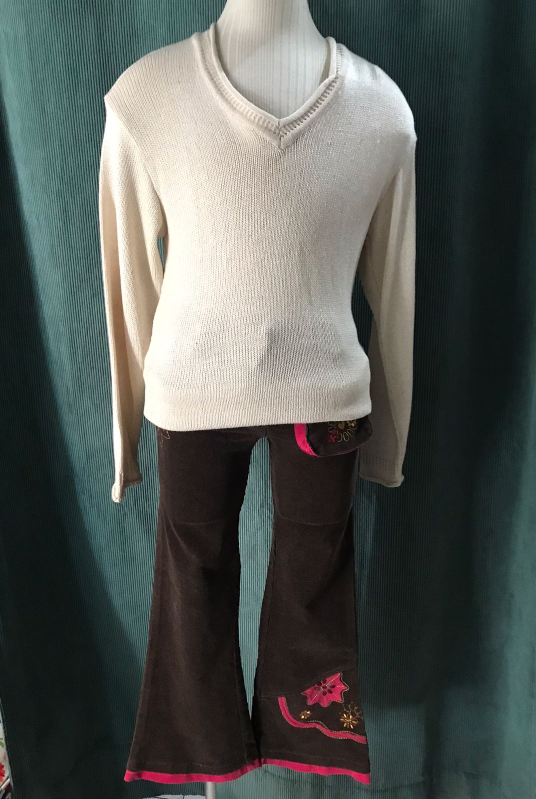 Conjunto Para Niña 2pz Foque 3506-21 Talla 10 Años