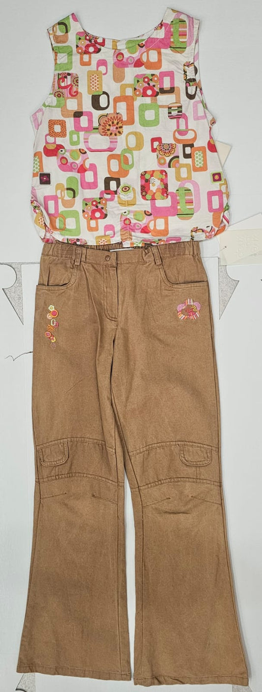 Conjunto de 2pza para Niña Puebla