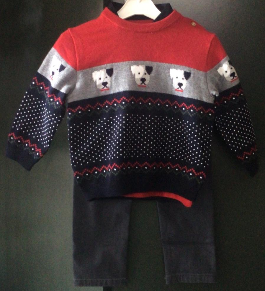 Conjunto de 3pza para Niño Puebla