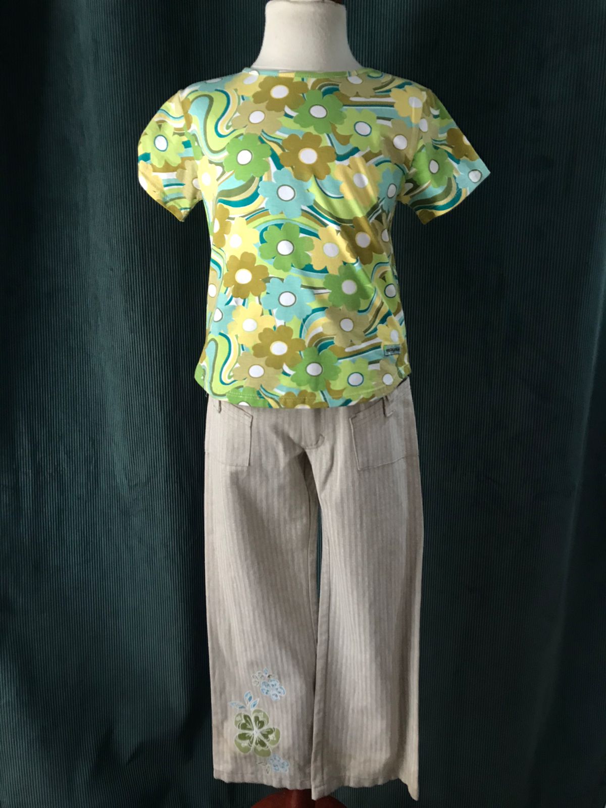 Conjunto de 2pza para Niña Mayoral 3067-71 Talla 7 Años-Liquidacion