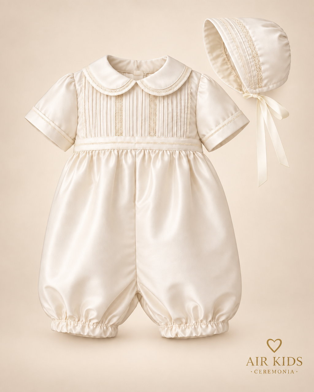 Traje para Bautizo Niño Ozi 36-690 Talla 12 Meses
