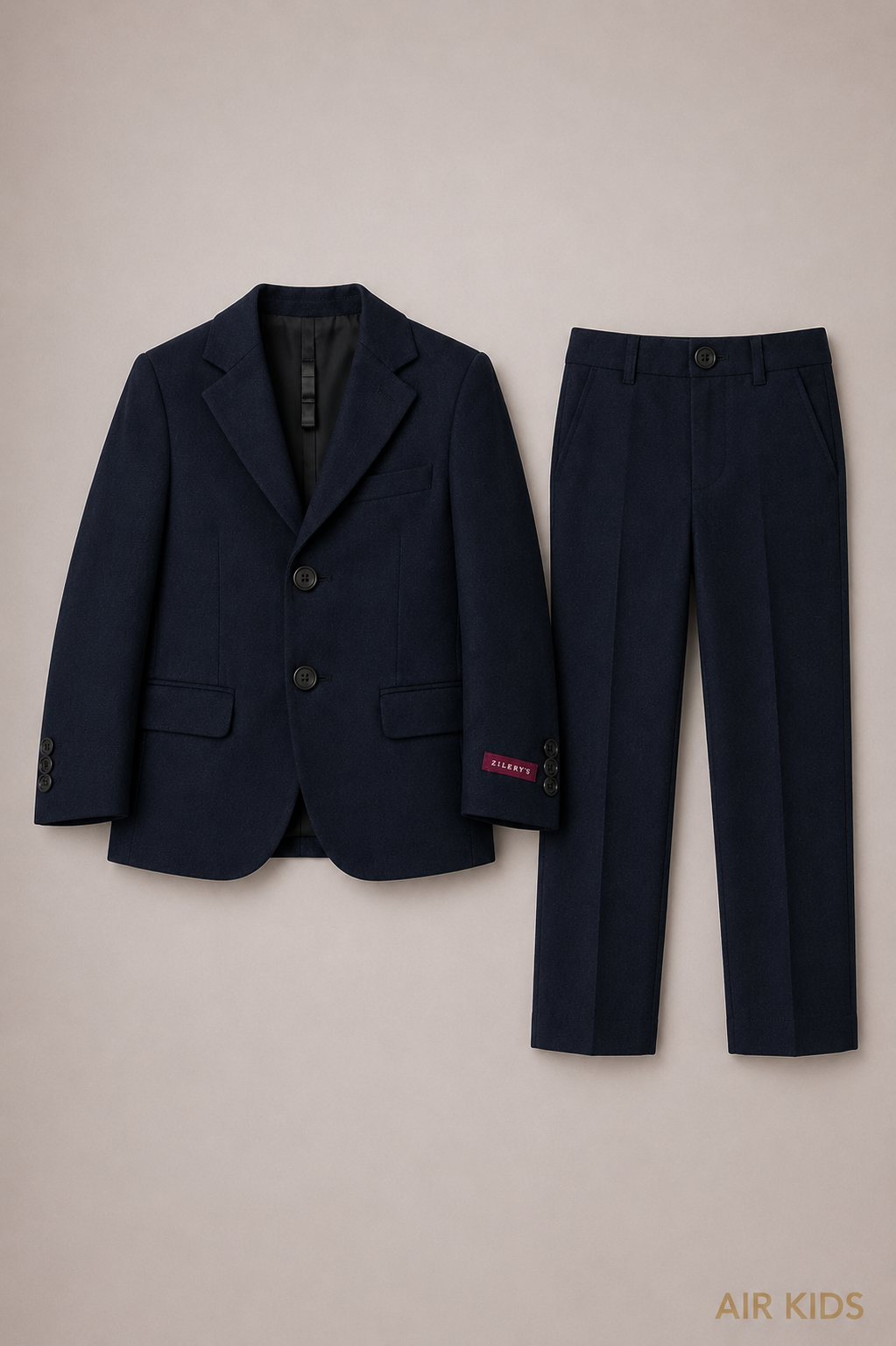 Traje para Niño 2 pza Zilerys Azul Marino 82710 Talla 3 Años