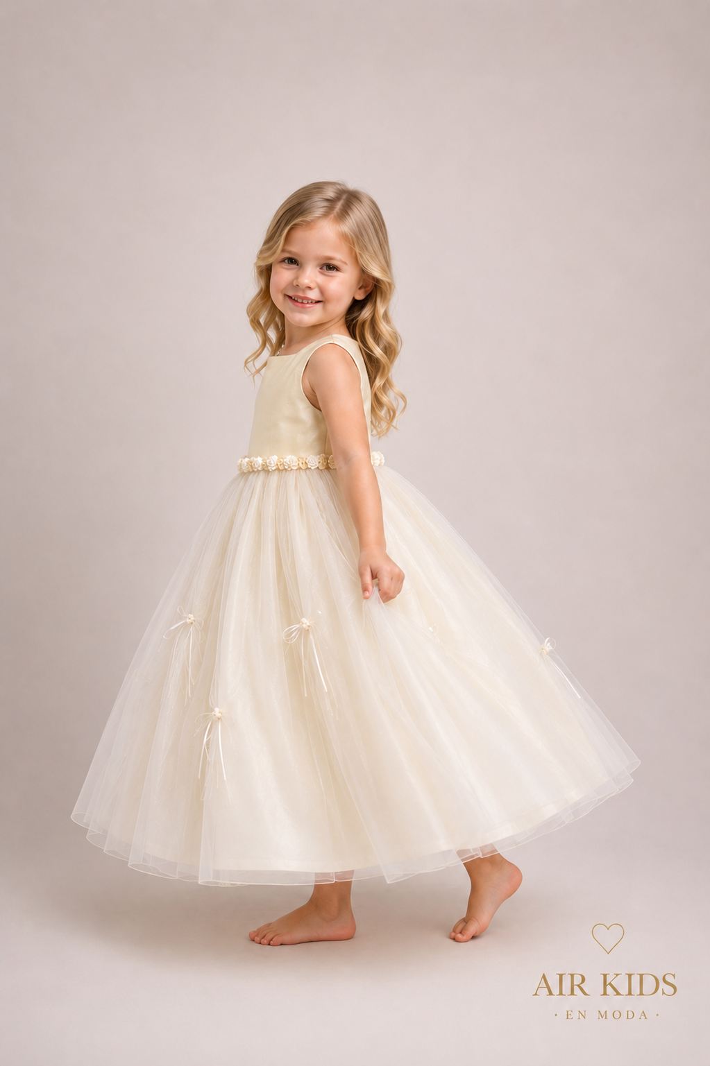 Vestido para Niña 06-633 Talla 4 Años