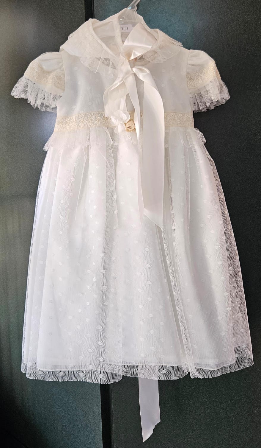Vestido de Bautizo para Niña Puebla