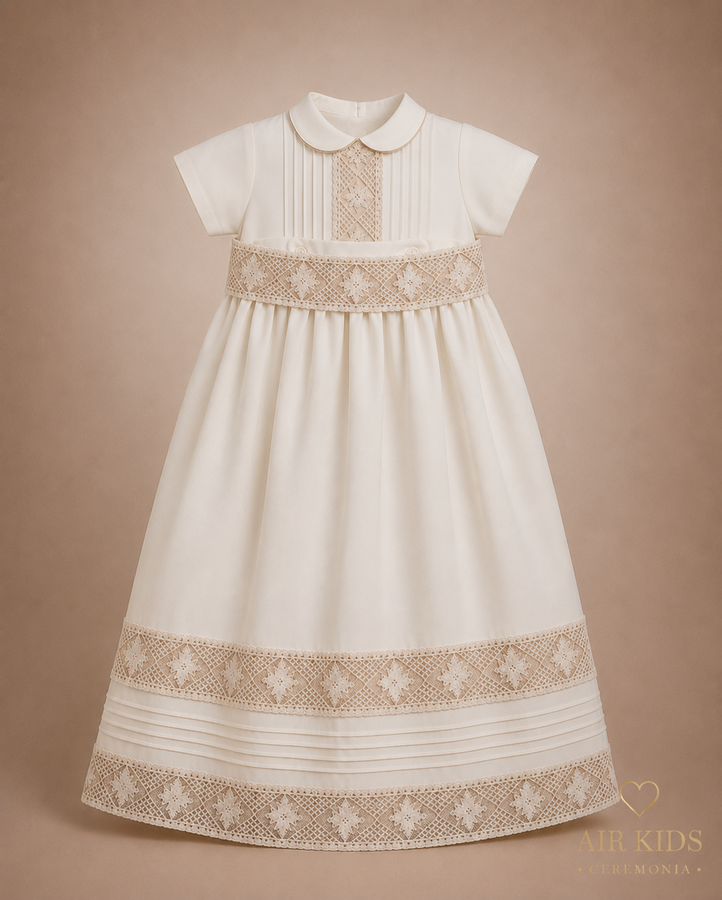 Ropon para Bautizo de Niño 24-205 Talla 18 Meses