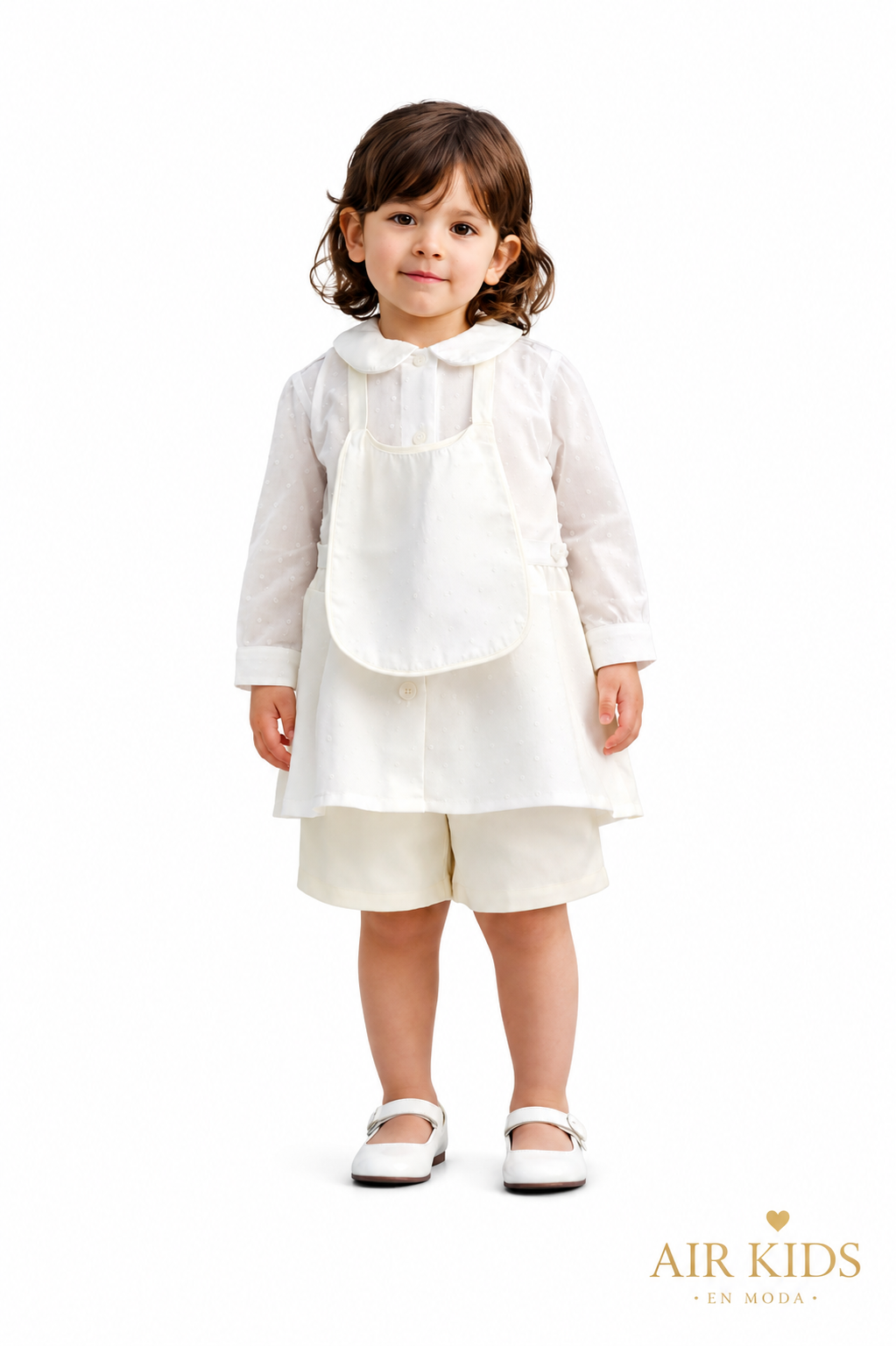 Bata de Bautizo para Niña 293 Talla 24 Meses