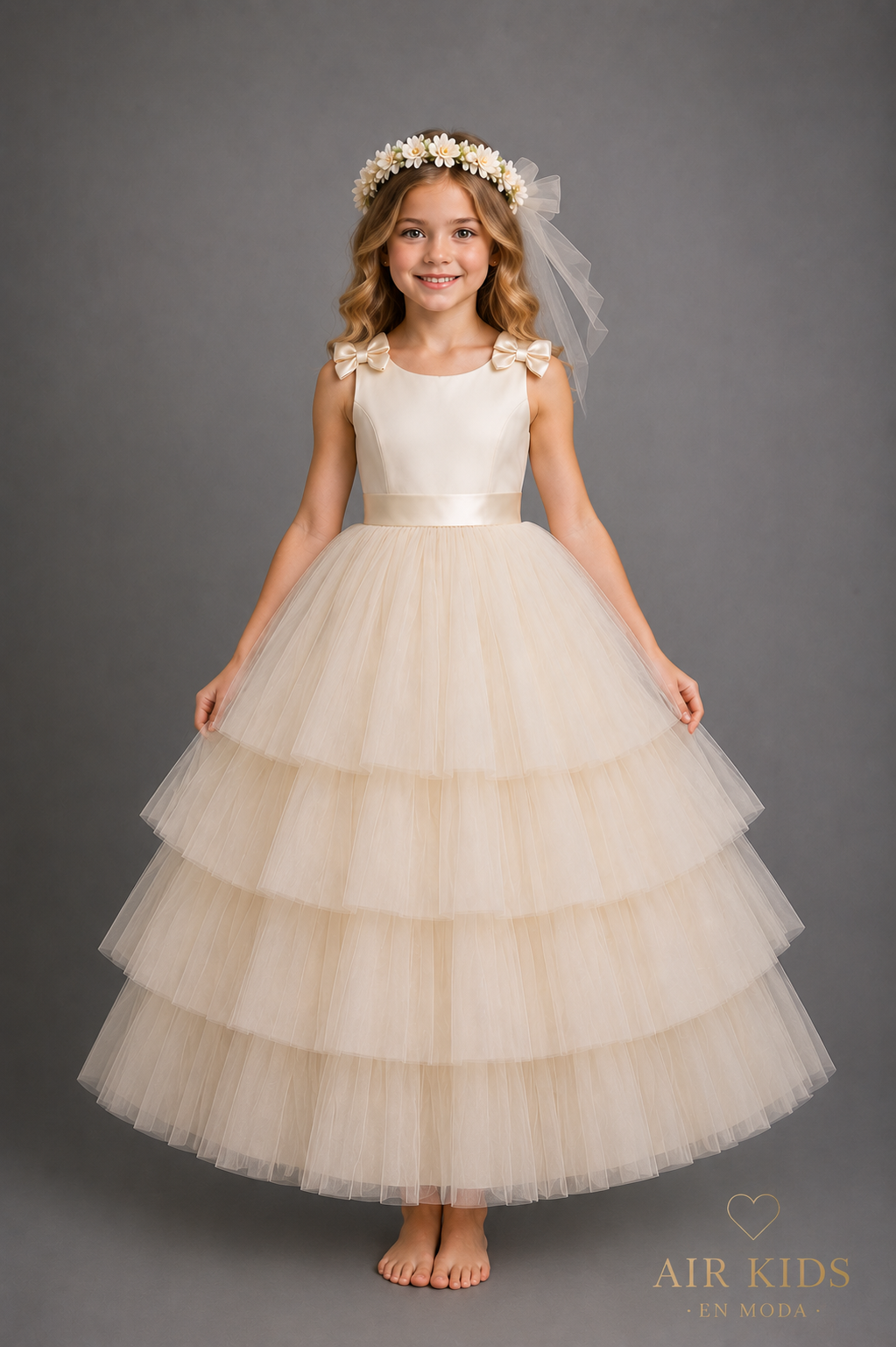 Vestido de fiesta para niña 