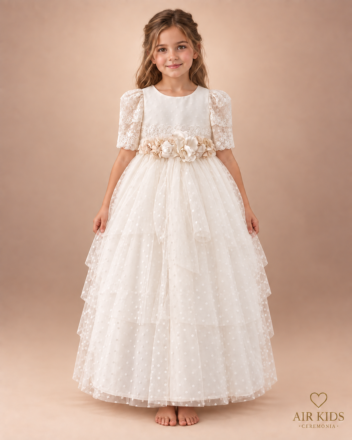 Vestido de Fiesta para Niña 24-517