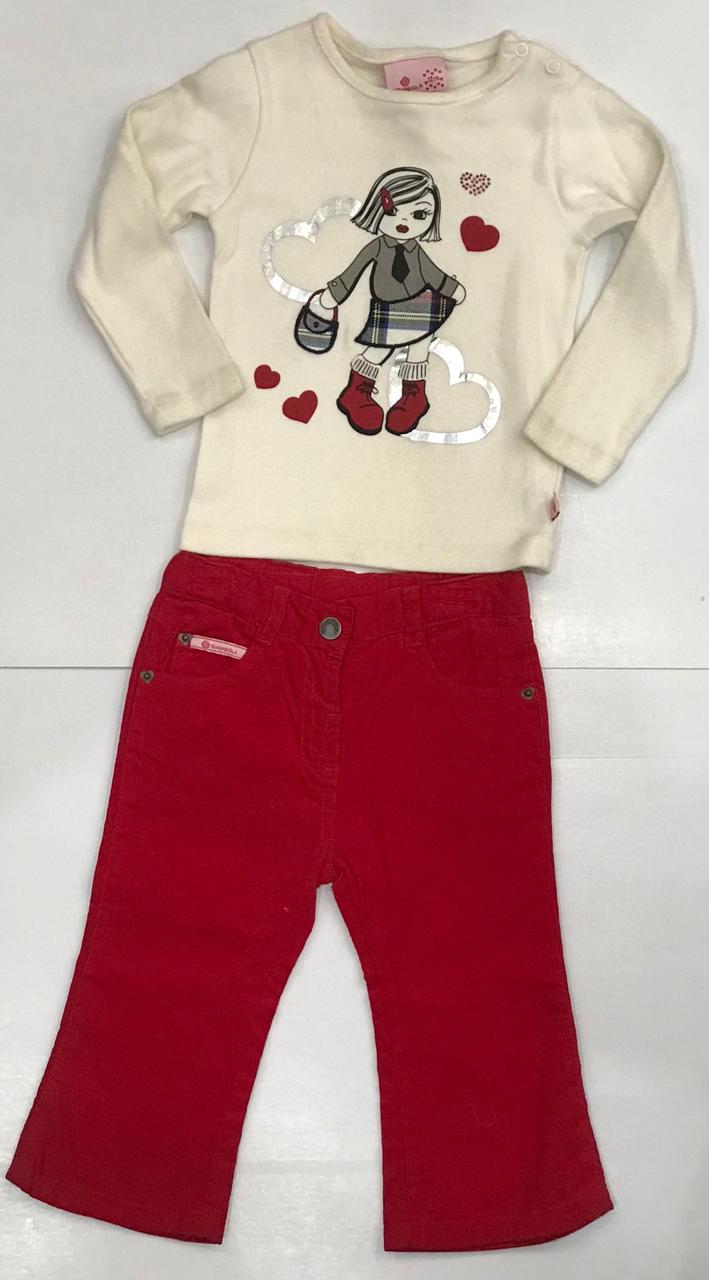 Conjunto para Niña Puebla 