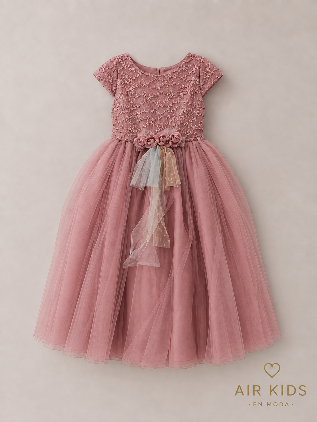 Vestido de Fiesta para Niña 24-525