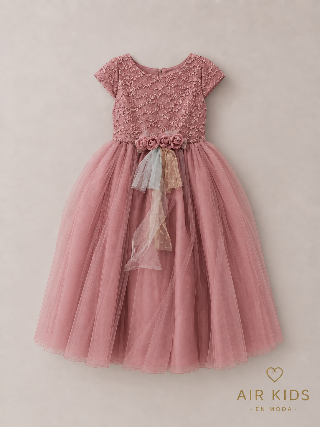 Vestido de Fiesta para Niña 24-525