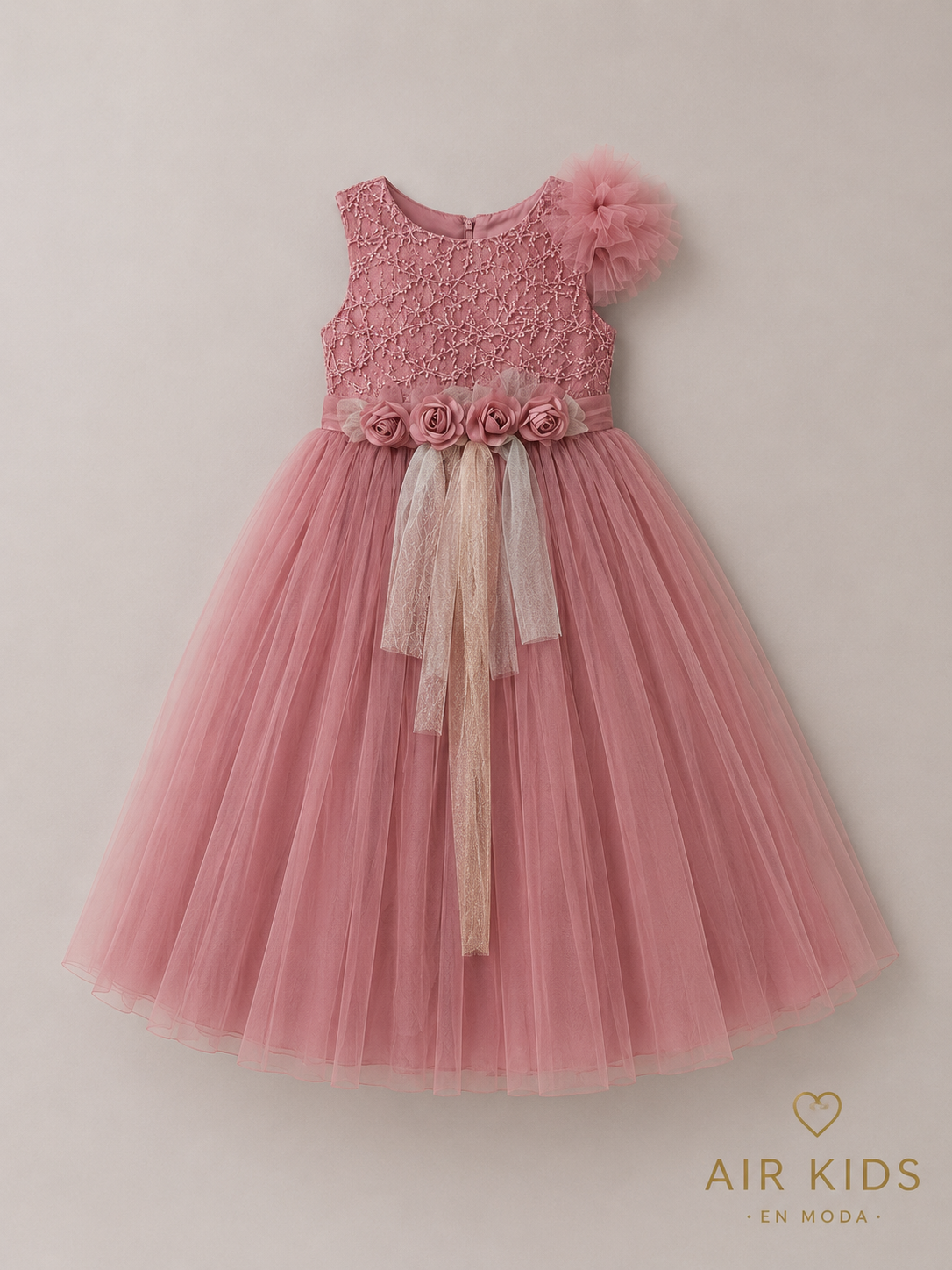 Vestido de Fiesta para Niña 24-525