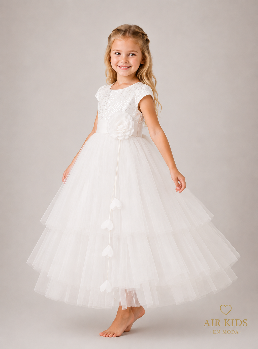 Vestido de Fiesta para Niña 25-008
